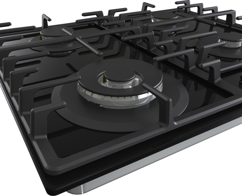 Hisense GG663BHF - 60cm Gas Hob - 4 Zones - Built-in
