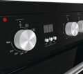 Hisense HDE3211BBUK - Black Electric Cooker - Double Oven - A Rated
