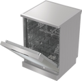Hisense HS642D90XUK - Silver 14 Place Setting Freestanding Dishwasher - 60cm - 46 dB - D Energy