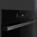 Hisense BI64223ADBGUK - Black Single Electric Oven - 77L - A Energy