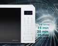 Hisense H20MOWS4UK - White Microwave Oven - 20L Capacity - 700W