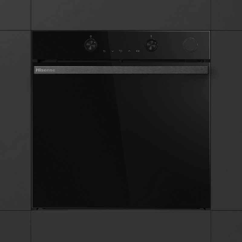 Hisense BSA66226ADBGUK - Black Single Oven - 77L - A Energy