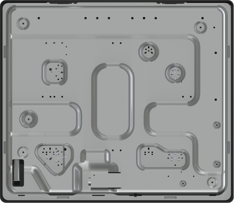 Hisense GG663BHF - 60cm Gas Hob - 4 Zones - Built-in