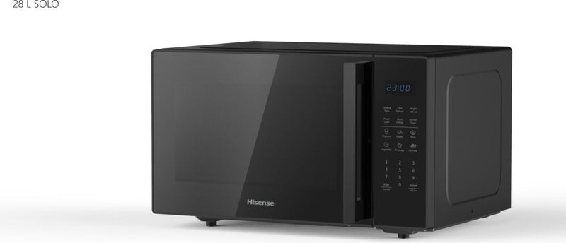 Hisense H29MOBS9HGUK - Black Microwave Oven with Grill - 29L Capacity - 900W