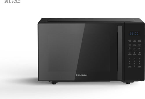 Hisense H29MOBS9HGUK - Black Microwave Oven with Grill - 29L Capacity - 900W
