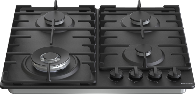 Hisense GM663BHF - Matte Black Gas Hob - 60cm - 4 Zone