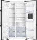 Hisense RS694N4TBE - Black American Fridge Freezer - 562L Capacity - E Energy Rating