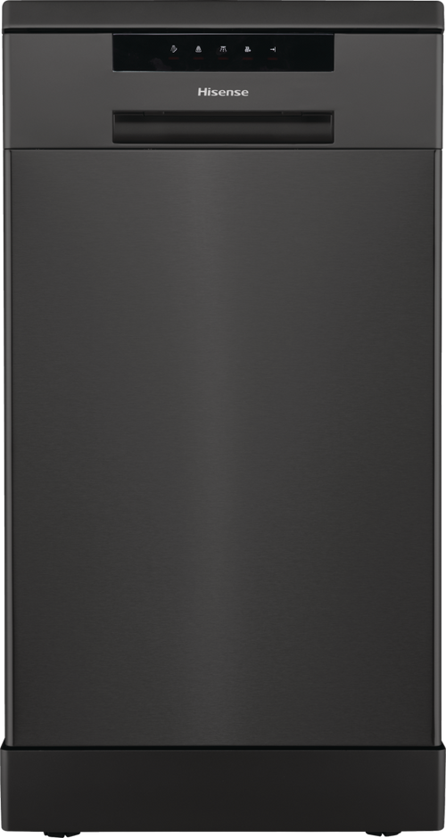 Hisense HS523E15BUK - Black 45cm Dishwasher - 10 Place Settings - E Energy Rating