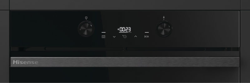 Hisense BI64223ADBGUK - Black Single Electric Oven - 77L - A Energy