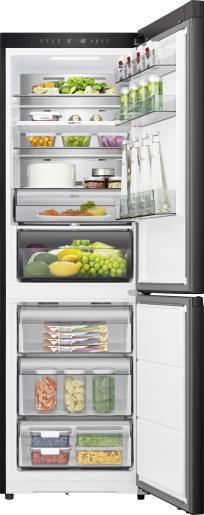 Hisense RB3K330SAFC - Black Smart Fridge Freezer - C Rated