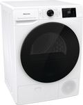 Hisense DHGE8043 - White 8KG Tumble Dryer - Condenser with Heat Pump - A+++ Energy Rating