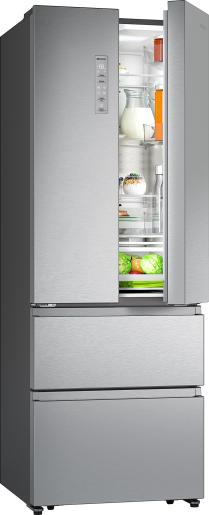 Hisense RF632N4AIE1 - Grey American Fridge Freezer - 485L - E Energy Rating