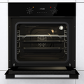 Hisense BI62220ABGUK - Black Built-in Single Oven - 61L - A Energy