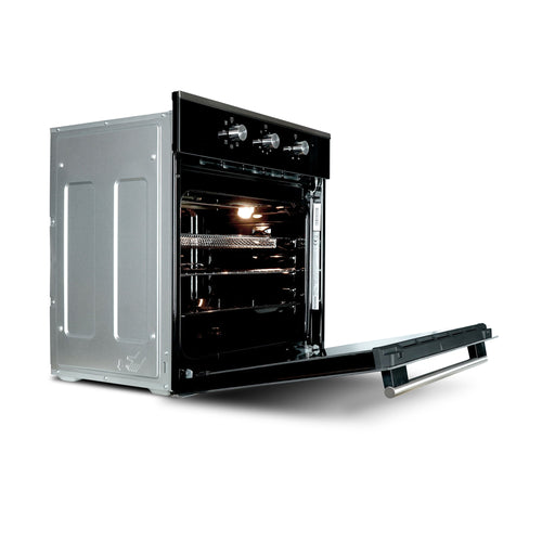 Montpellier MAFSO60SS - Stainless Steel Single Oven 13 amp plug fitted - A energy - Display