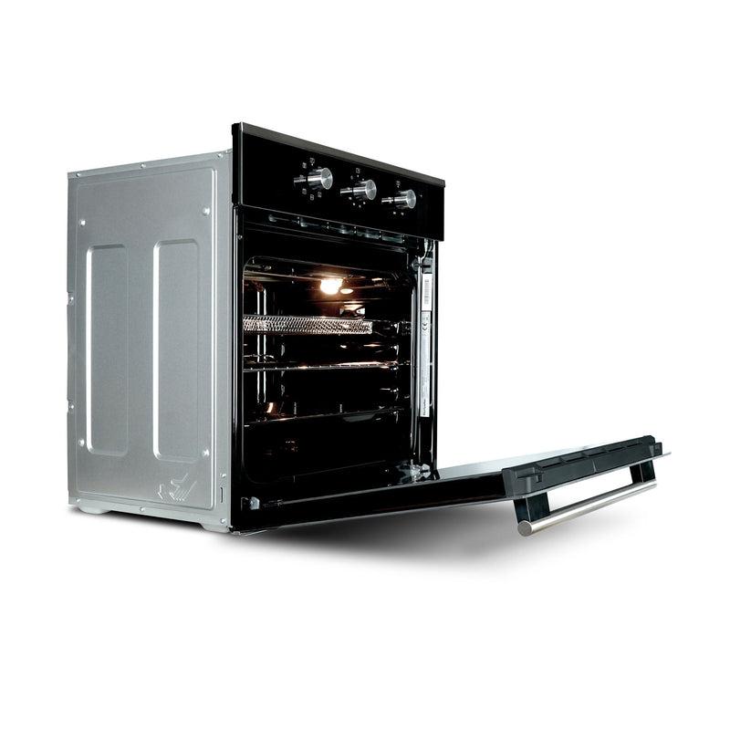 Montpellier MAFSO60SS - Stainless Steel Single Oven 13 amp plug fitted - A energy - Display