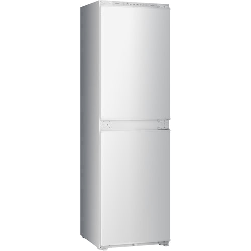 Fridgemaster MBC55224FE - White Integrated Fridge Freezer - 50/50 Split - E Rated