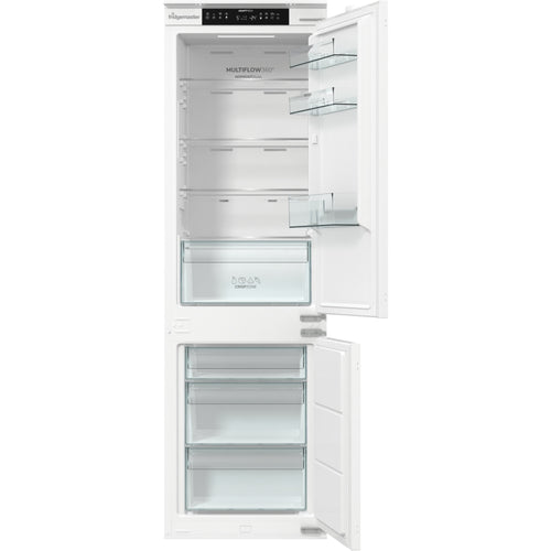 Fridgemaster MBC55252NE - White Integrated Fridge Freezer - 252L - E Energy