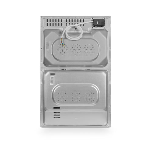 Montpellier MBIDO90 - Black Double Ovens - 39/81L - A/A Energy Rating