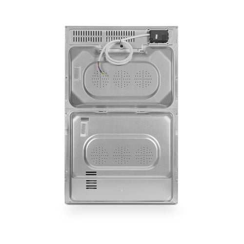Montpellier MBIDO90 - Black Double Ovens - 39/81L - A/A Energy Rating