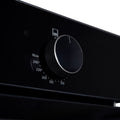 Montpellier MBUDO72 - Black Built-Under Double Oven - 39L/53L Capacity - A/A Energy