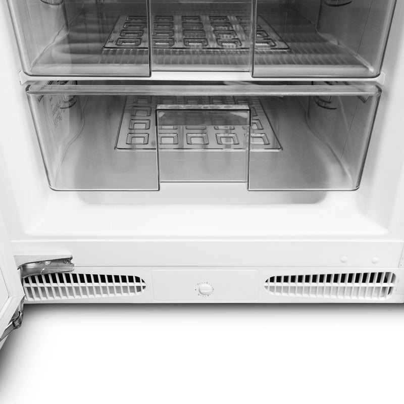 Montpellier MBUF96 - White Integrated Undercounter Freezer - 96L - E Energy Rating