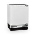 Montpellier MBUL134E - White Integrated Undercounter Larder Fridge - 134 Litres - E Energy Rating