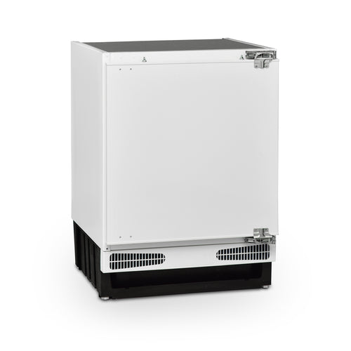 Montpellier MBUL134E - White Integrated Undercounter Larder Fridge - 134 Litres - E Energy Rating