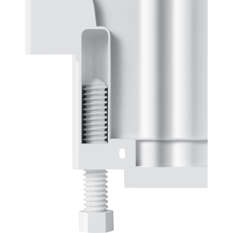 Fridgemaster MBUR60121E - White Built-Under Fridge with Ice Box - 121L - E Energy Rating