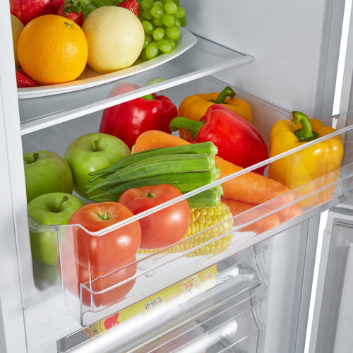 Fridgemaster MC50165AE - White Fridge Freezer - 175L - E Energy Rating