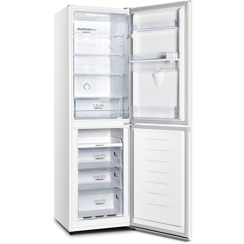 Fridgemaster MC55251DE - White Fridge Freezer - 256L Total No Frost - E Energy