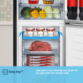 Fridgemaster MC55251DEB - Black Fridge Freezer - 256L - E Energy