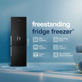 Fridgemaster MC55265DEB - Black Fridge Freezer - E energy