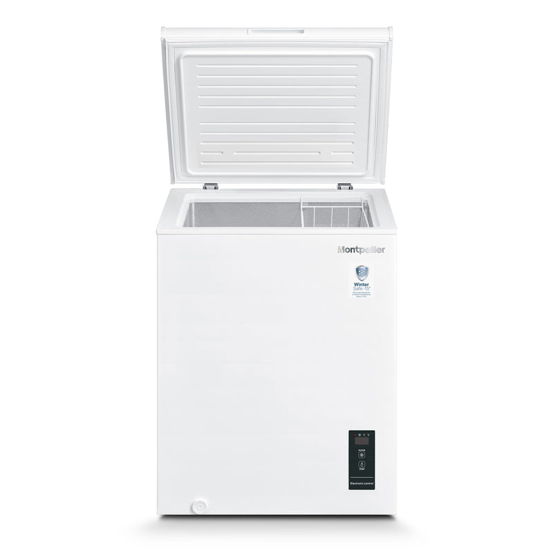 Montpellier MCF100EW - White 99L Chest Freezer - E Energy