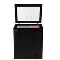 Fridgemaster MCF142EB - Black Chest Freezer - 142L - E Rated