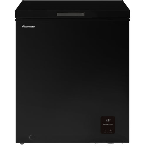 Fridgemaster MCF142EB - Black Chest Freezer - 142L - E Rated