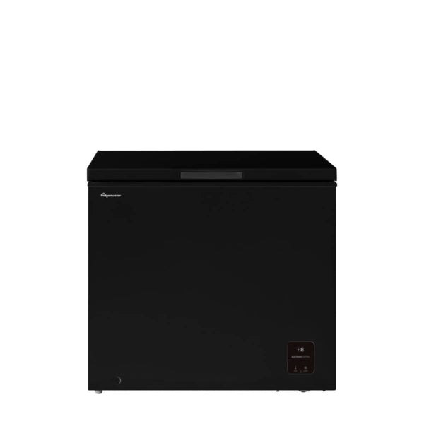 Fridgemaster MCF198EB - Black Chest Freezer - 191L - E Energy Rating