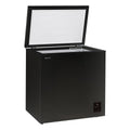 Fridgemaster MCF198EB - Black Chest Freezer - 191L - E Energy Rating