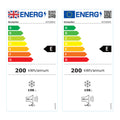 Montpellier MCF200EW - White 198L Chest Freezer - WinterSafe -15°C - E energy