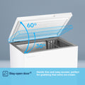 Fridgemaster MCF200E - White Chest Freezer - 198L Capacity - E Energy Rating
