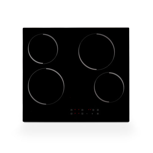 Montpellier MCH59 - Black 59cm Ceramic Hob - 4 Zones