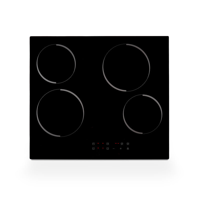 Montpellier MCH59 - Black 59cm Ceramic Hob - 4 Zones