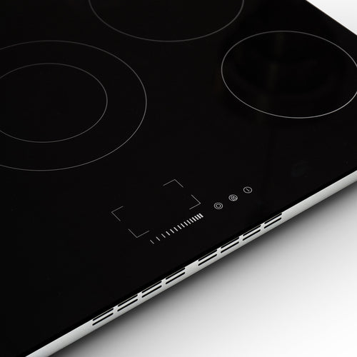 Montpellier MCH77 Black 5 Zone - 77cm Ceramic Touch Control Hob