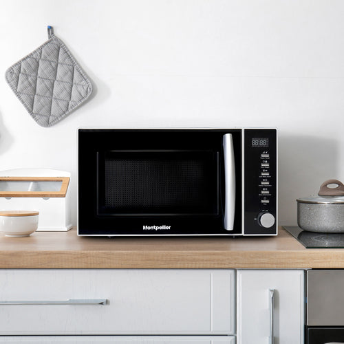 Montpellier MCM20WSC - White 20L Combi Microwave - 800W