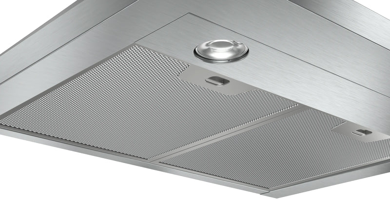 Bosch Series 2 DWP64CC50M - Stainless Steel 60cm Wall Mount Vent Hood - 64 dB - D energy