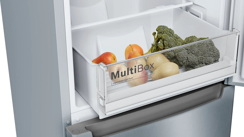 Bosch Series 2 KGN34NLEAG - Silver Freestanding 50/50 Frost Free Fridge Freezer - E energy
