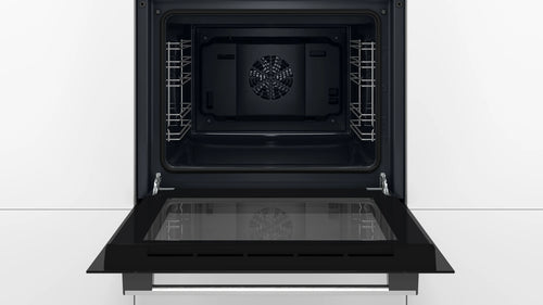 Bosch Series 2 HHF113BA0B - Black Built in Electric Single Oven - A energy - Display