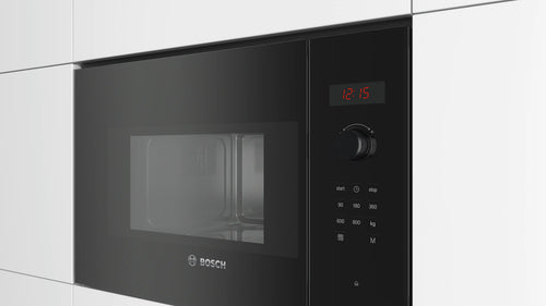 Bosch Series 4 BFL523MB0B - Black Built in Electric Microwave