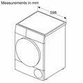Bosch Series 4 WTH85224GB - White Heat Pump Tumble Dryer - A+++ Rated - 8KG