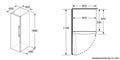 Bosch Series 4 KSV36VWEPG - White Freestanding Fridge - E energy - Display