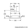 Bosch Series 2 DLN53AA70B - Silver Extractor - D energy